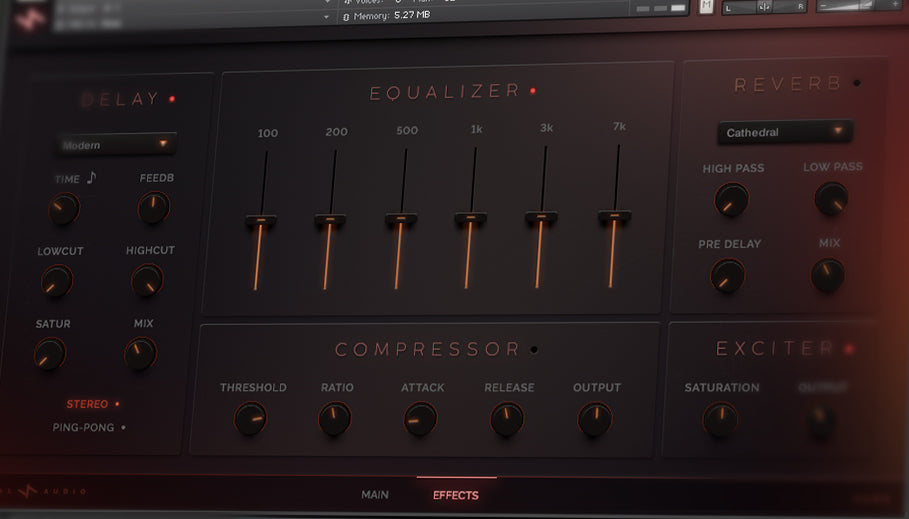 ASCENT | Trailer Tools & Sound Effects - Effects Screen