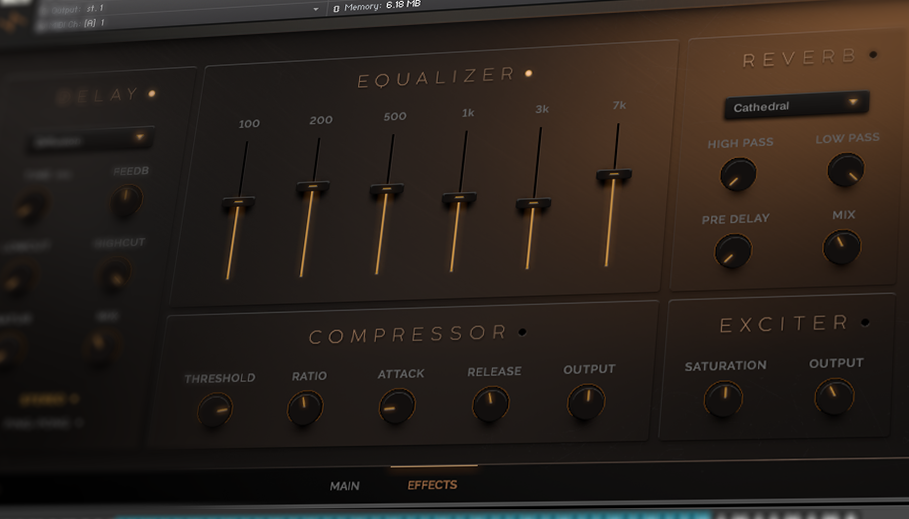 ASCENT | Trailer Tools & Sound Effects - Effects Screen