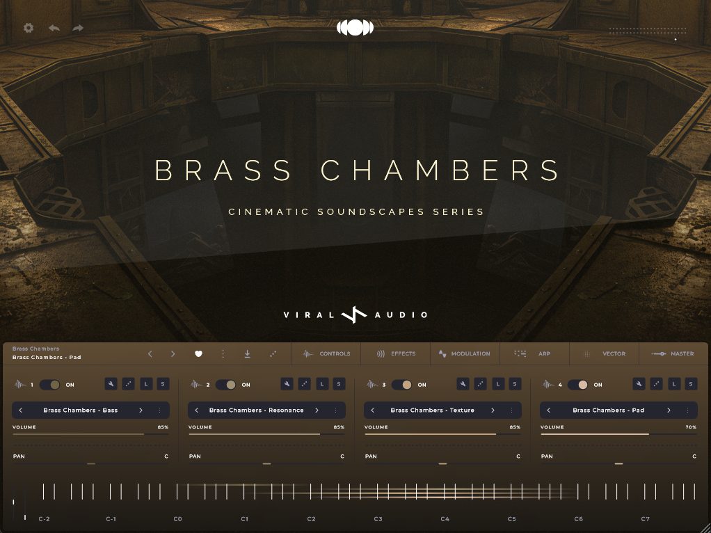 Brass Chambers | Dissonant Cinematic Soundscape Screen