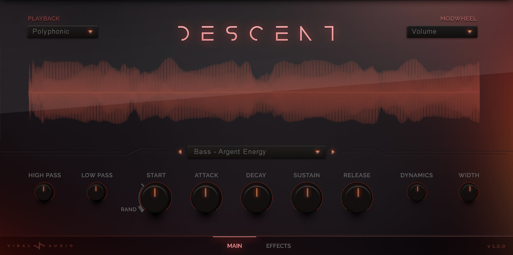 DESCENT | Hybrid Trailer Tools & Sound Effects Screen
