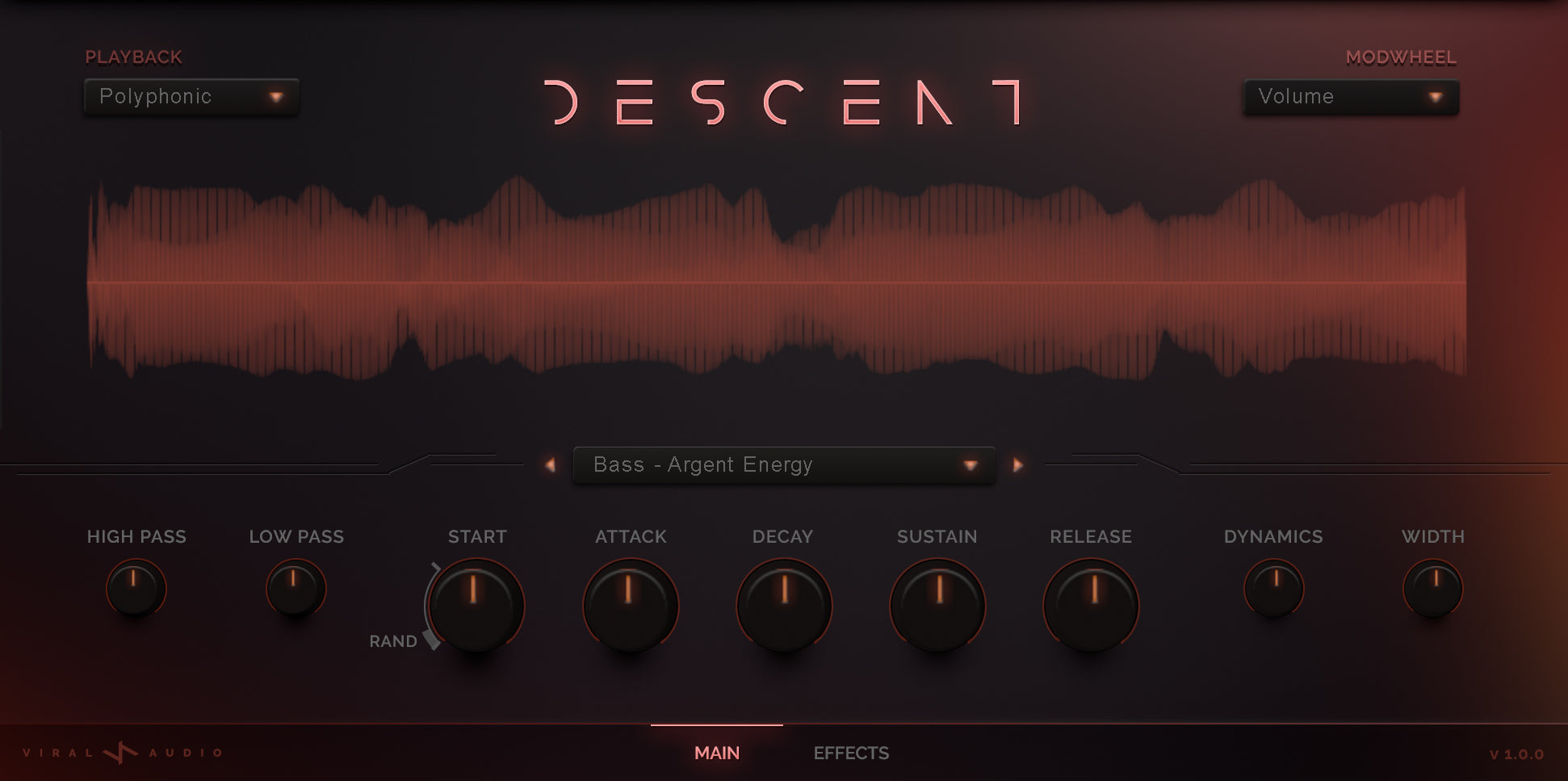 DESCENT | Hybrid Trailer Tools & Sound Effects Screen