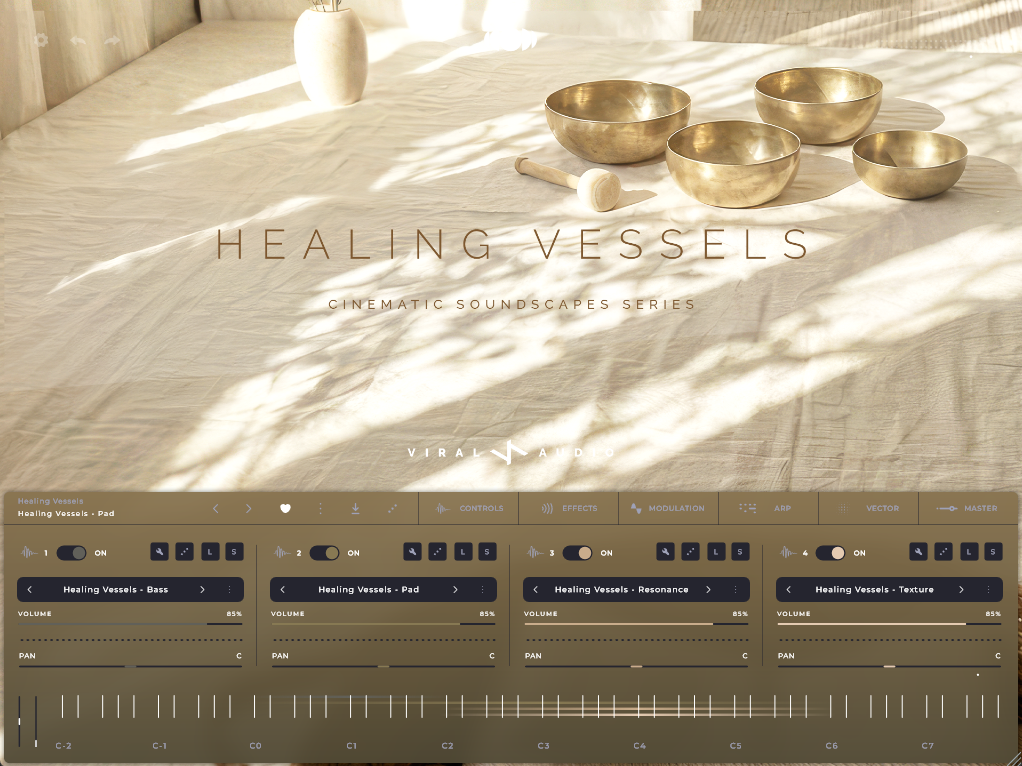 Healing Vessels | Meditative Cinematic Soundscape Screen